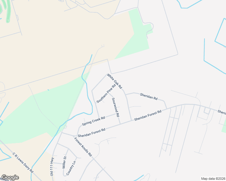 map of restaurants, bars, coffee shops, grocery stores, and more near 104 Southern Pine Road in Goldsboro