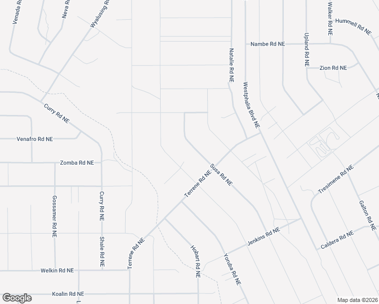 map of restaurants, bars, coffee shops, grocery stores, and more near 4813 Susa Road Northeast in Rio Rancho