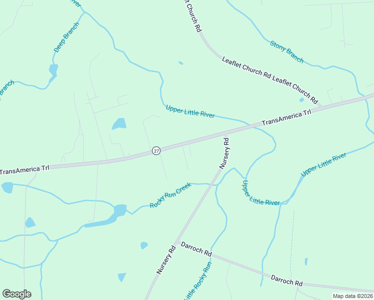 map of restaurants, bars, coffee shops, grocery stores, and more near 9381 27 in Lillington