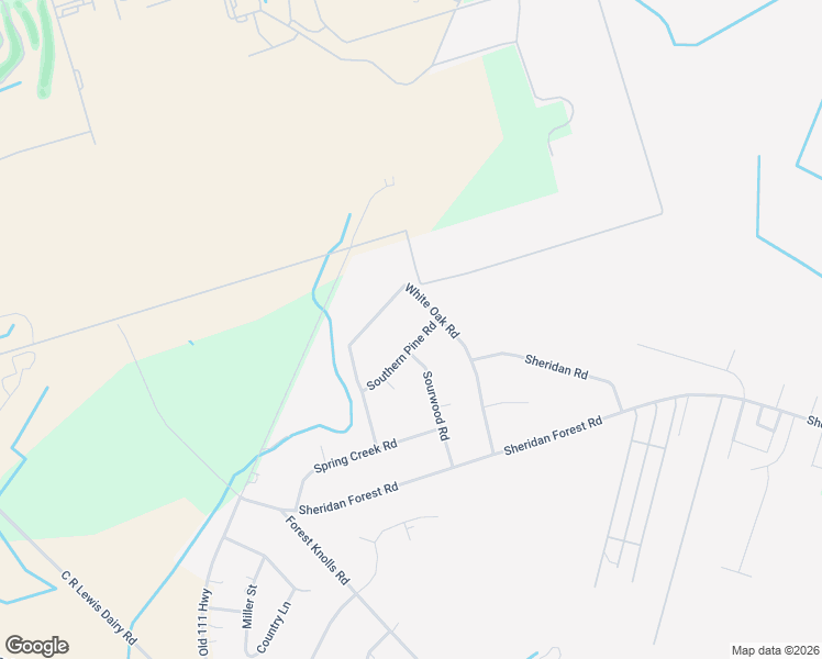 map of restaurants, bars, coffee shops, grocery stores, and more near 104 Southern Pine Road in Goldsboro
