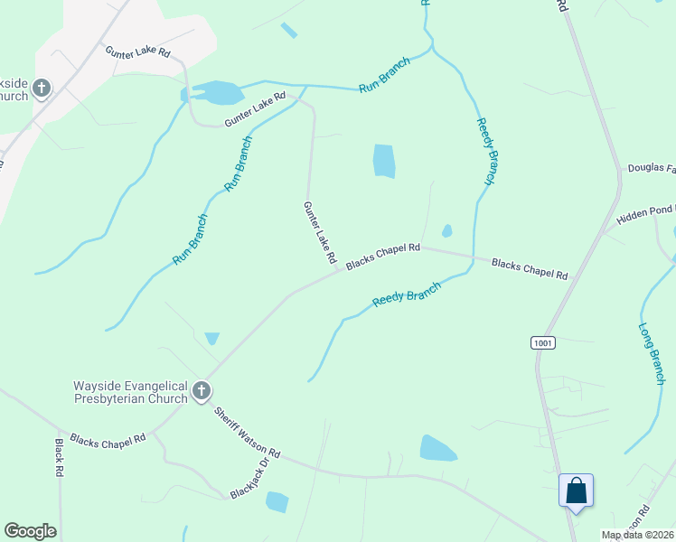 map of restaurants, bars, coffee shops, grocery stores, and more near 665 Blacks Chapel Road in Sanford