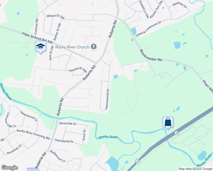 map of restaurants, bars, coffee shops, grocery stores, and more near 5512 Hammermill Drive in Harrisburg