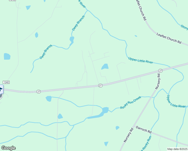 map of restaurants, bars, coffee shops, grocery stores, and more near 113 Pine Needles Drive in Lillington