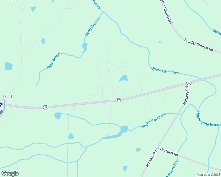 map of restaurants, bars, coffee shops, grocery stores, and more near 113 Pine Needles Drive in Lillington