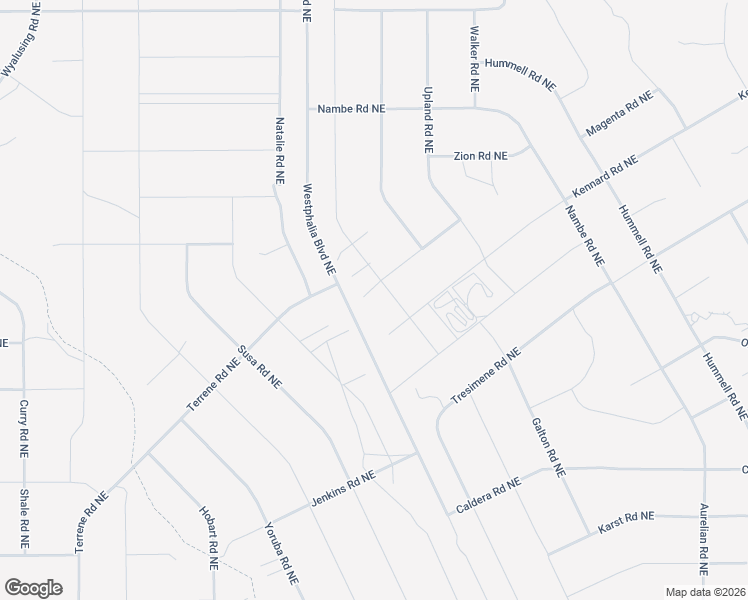 map of restaurants, bars, coffee shops, grocery stores, and more near Magenta Road Northeast in Rio Rancho
