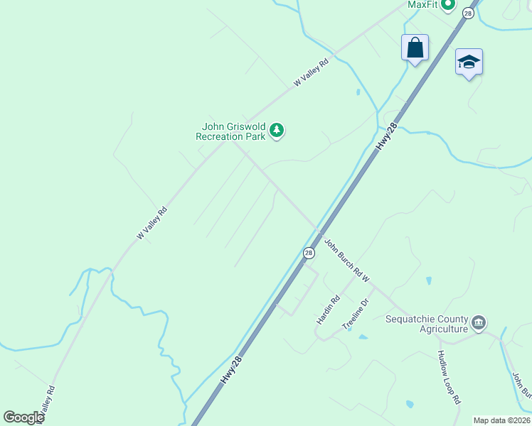 map of restaurants, bars, coffee shops, grocery stores, and more near 111 Mill Run Road in Dunlap