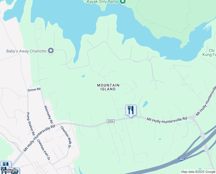 map of restaurants, bars, coffee shops, grocery stores, and more near in Charlotte