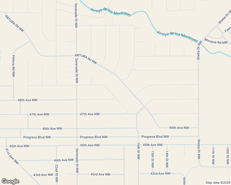 map of restaurants, bars, coffee shops, grocery stores, and more near 49th Avenue Northwest in Rio Rancho