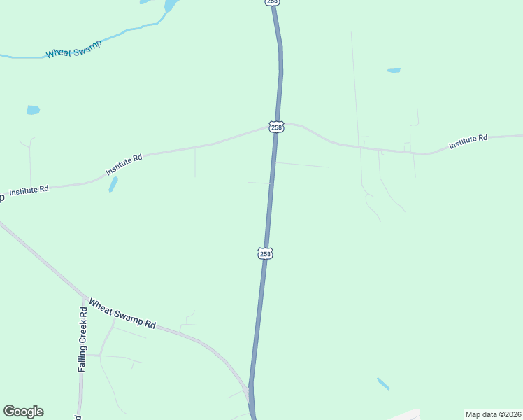 map of restaurants, bars, coffee shops, grocery stores, and more near 3814 U.S. 258 in Kinston