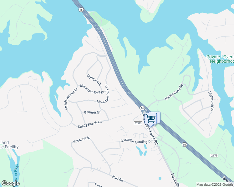 map of restaurants, bars, coffee shops, grocery stores, and more near 11425 Mangla Drive in Charlotte