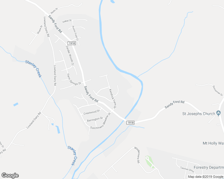 map of restaurants, bars, coffee shops, grocery stores, and more near 144 Kendrick Farm Drive in Mount Holly