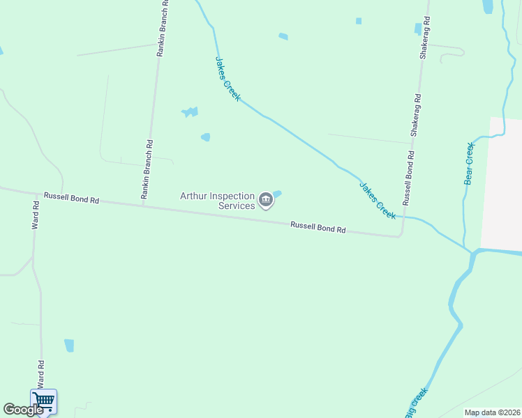 map of restaurants, bars, coffee shops, grocery stores, and more near 3000 Russell Bond Road in Millington