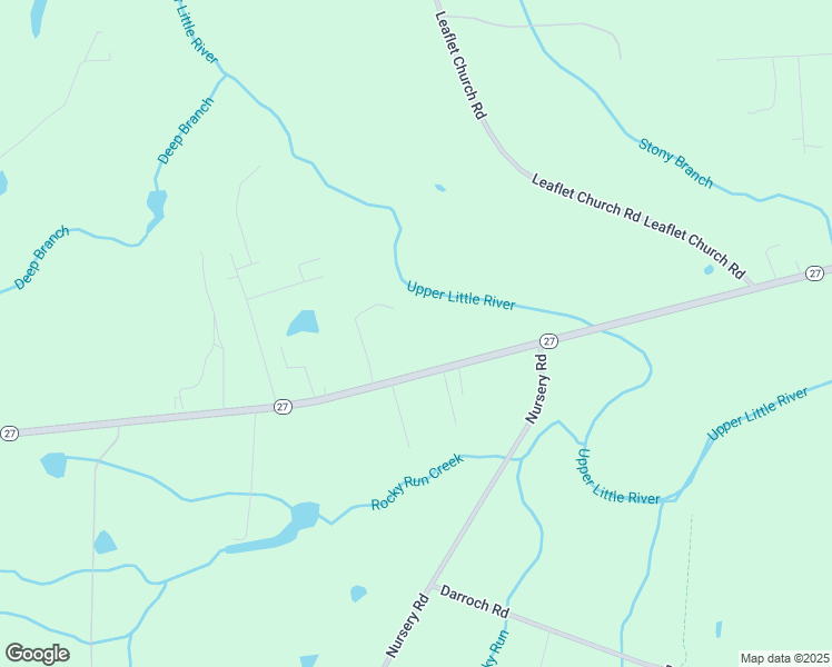 map of restaurants, bars, coffee shops, grocery stores, and more near 9444 North Carolina 27 in Lillington
