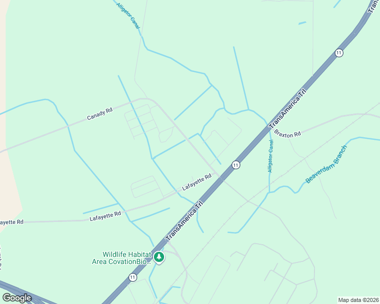map of restaurants, bars, coffee shops, grocery stores, and more near 2777 Canady Road in Grifton