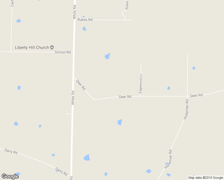map of restaurants, bars, coffee shops, grocery stores, and more near 552 Deer Road in Rose Bud