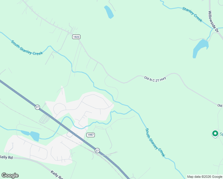 map of restaurants, bars, coffee shops, grocery stores, and more near 2153 State Road 1923 in Mount Holly