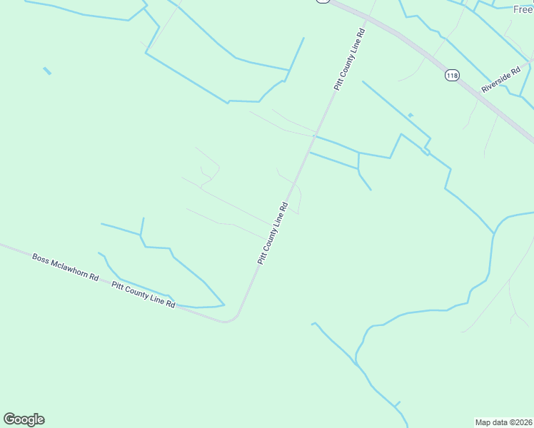 map of restaurants, bars, coffee shops, grocery stores, and more near 444 Pitt County Line Road in Grifton