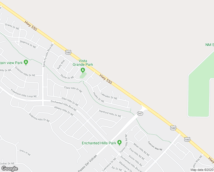 map of restaurants, bars, coffee shops, grocery stores, and more near 4728 Shepherd Court Northeast in Rio Rancho