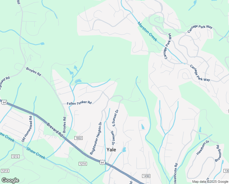 map of restaurants, bars, coffee shops, grocery stores, and more near 129 Ben Mar Lane in Hendersonville