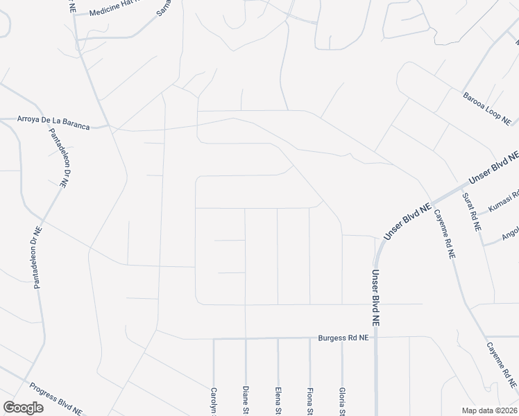 map of restaurants, bars, coffee shops, grocery stores, and more near Jaipur Road Northeast in Rio Rancho