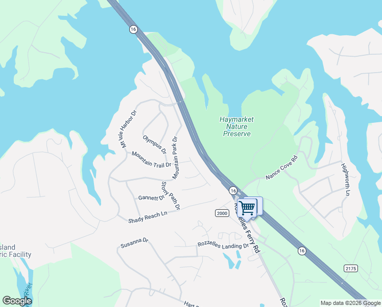 map of restaurants, bars, coffee shops, grocery stores, and more near 11448 Mangla Drive in Charlotte