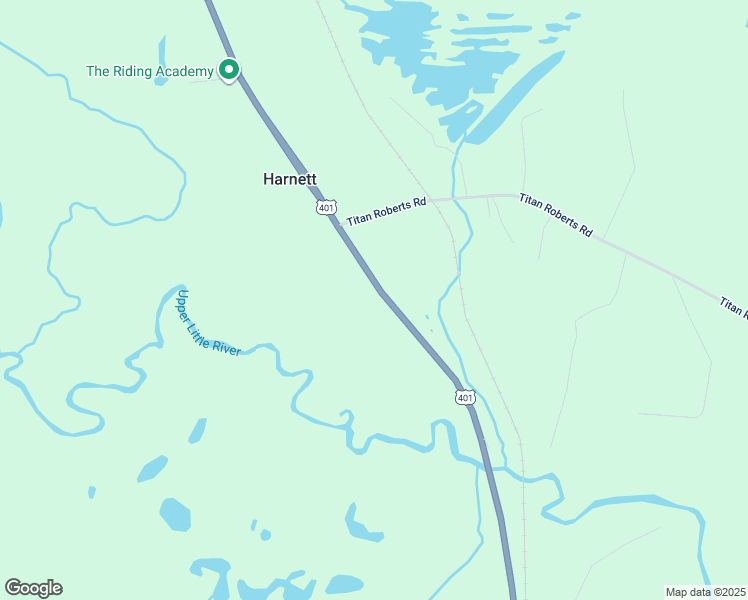 map of restaurants, bars, coffee shops, grocery stores, and more near 4412 U.S. 401 in Lillington