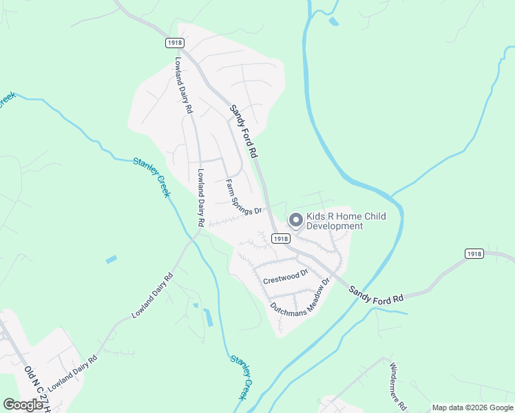 map of restaurants, bars, coffee shops, grocery stores, and more near 104 Farm Springs Drive in Mount Holly