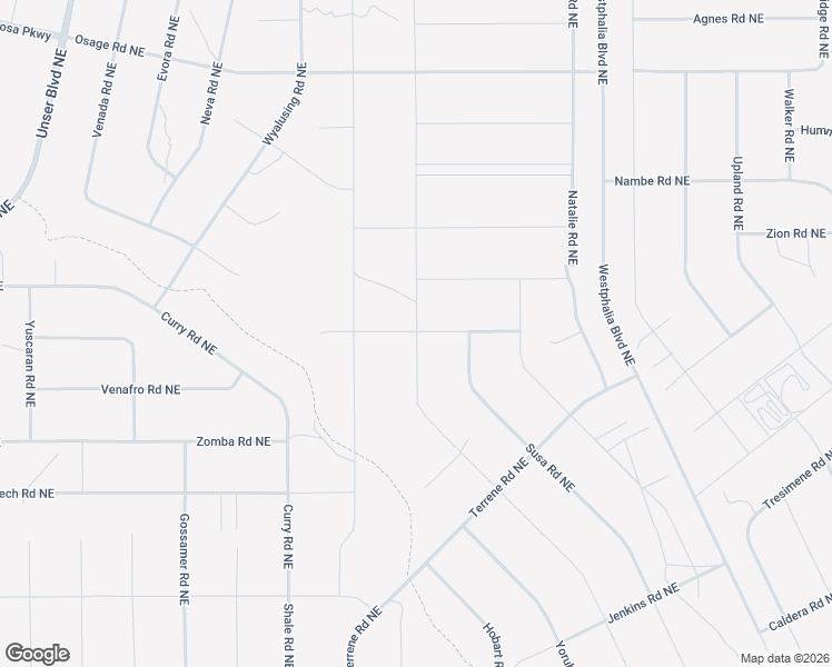 map of restaurants, bars, coffee shops, grocery stores, and more near Wooden Road Northeast in Rio Rancho