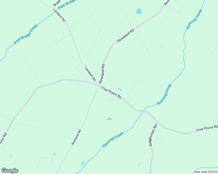 map of restaurants, bars, coffee shops, grocery stores, and more near 16141 Five Point Road in Locust