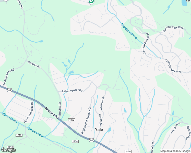 map of restaurants, bars, coffee shops, grocery stores, and more near 110 Ben Mar Lane in Hendersonville