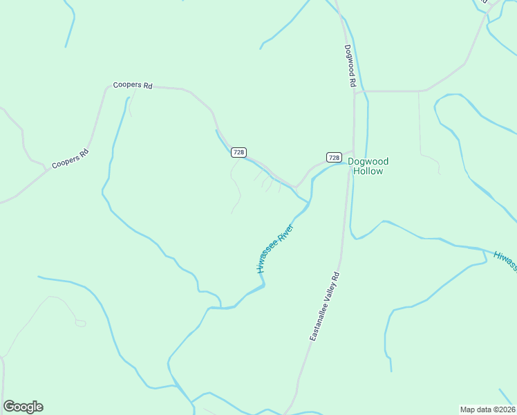 map of restaurants, bars, coffee shops, grocery stores, and more near 456 County Road 728 in Riceville