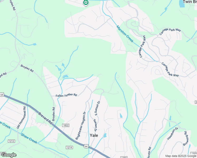 map of restaurants, bars, coffee shops, grocery stores, and more near 129 Ben Mar Lane in Hendersonville