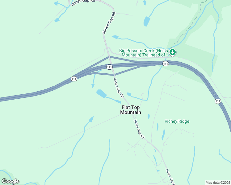 map of restaurants, bars, coffee shops, grocery stores, and more near 12733 Jones Gap Road in Soddy-Daisy