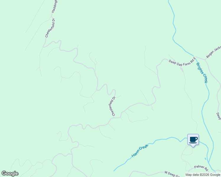 map of restaurants, bars, coffee shops, grocery stores, and more near 115 Coldstream Road in Mill Spring