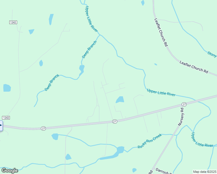 map of restaurants, bars, coffee shops, grocery stores, and more near 34 Sage Brush Court in Lillington