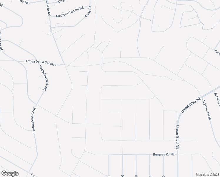 map of restaurants, bars, coffee shops, grocery stores, and more near Jaipur Road Northeast in Rio Rancho