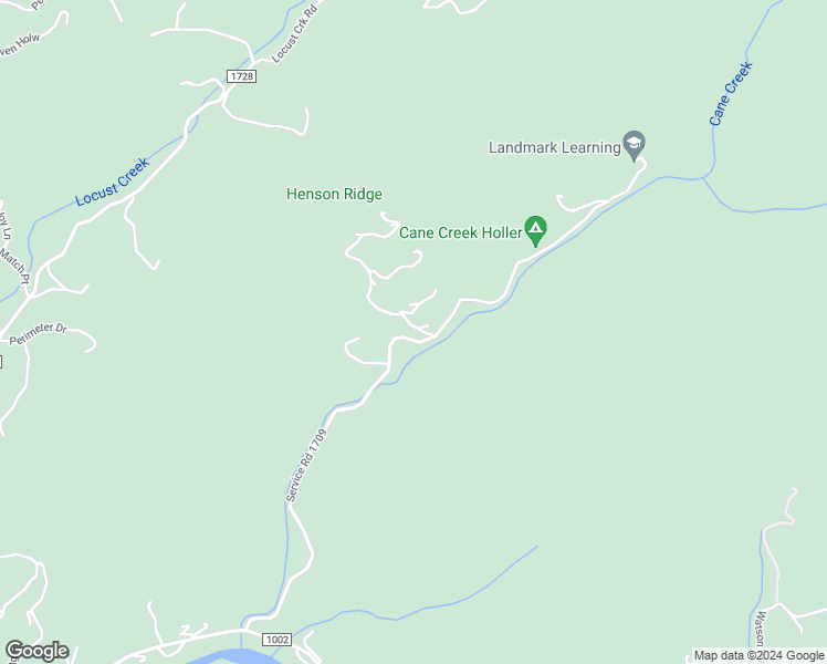 map of restaurants, bars, coffee shops, grocery stores, and more near 15 Wildwood Drive in Sylva