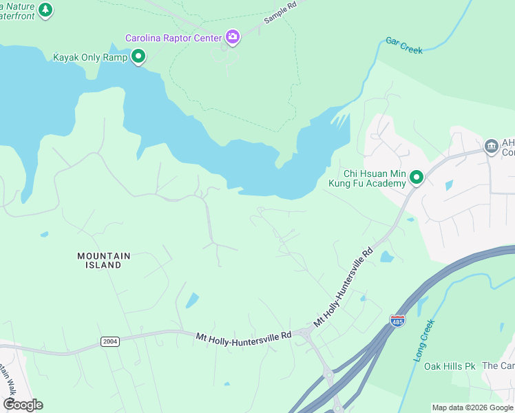 map of restaurants, bars, coffee shops, grocery stores, and more near 6226 Glenn Teague Road in Charlotte