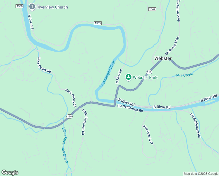 map of restaurants, bars, coffee shops, grocery stores, and more near 3390 River Road in Sylva