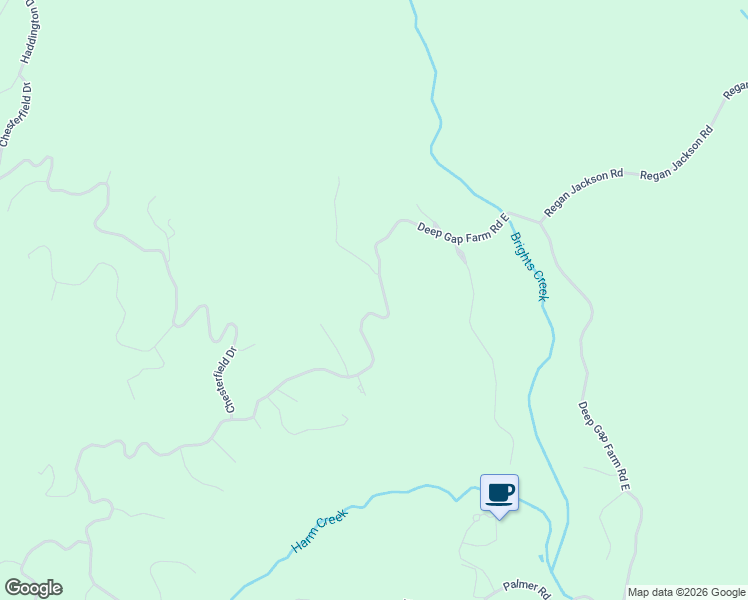 map of restaurants, bars, coffee shops, grocery stores, and more near 1800 Deep Gap Farm Road East in Mill Spring