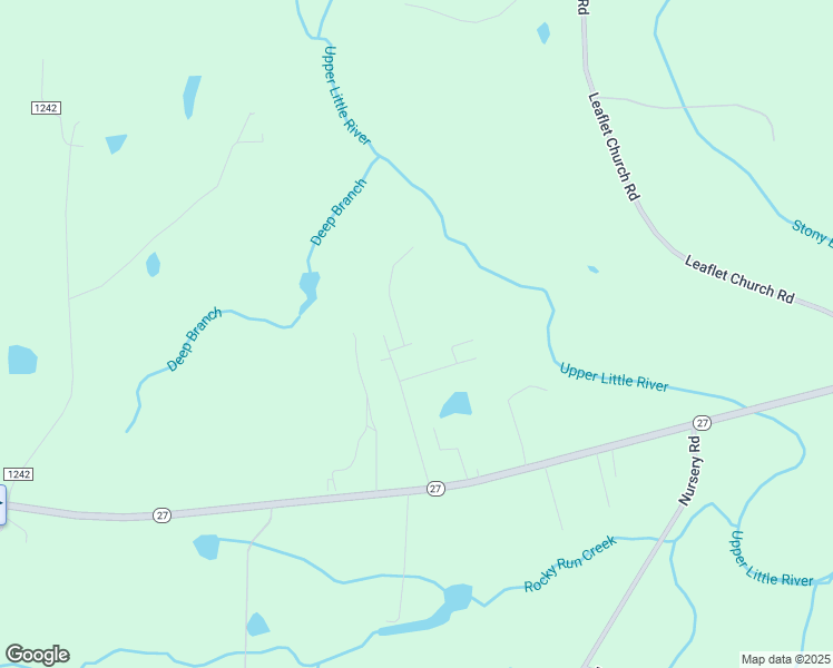 map of restaurants, bars, coffee shops, grocery stores, and more near 55 Sage Brush Court in Lillington
