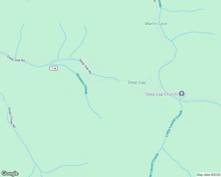 map of restaurants, bars, coffee shops, grocery stores, and more near 2260 Deep Gap Road in Bryson City