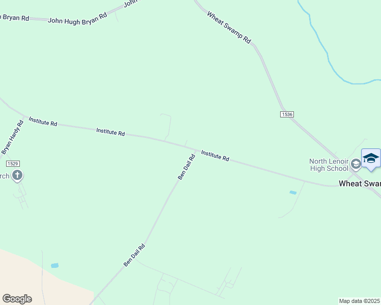 map of restaurants, bars, coffee shops, grocery stores, and more near 3023 Institute Road in La Grange