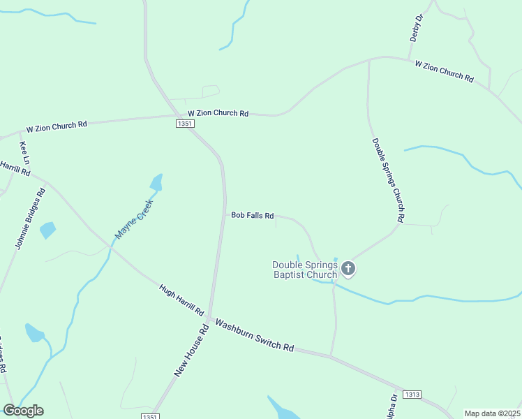 map of restaurants, bars, coffee shops, grocery stores, and more near 1242 Bob Falls Road in Shelby