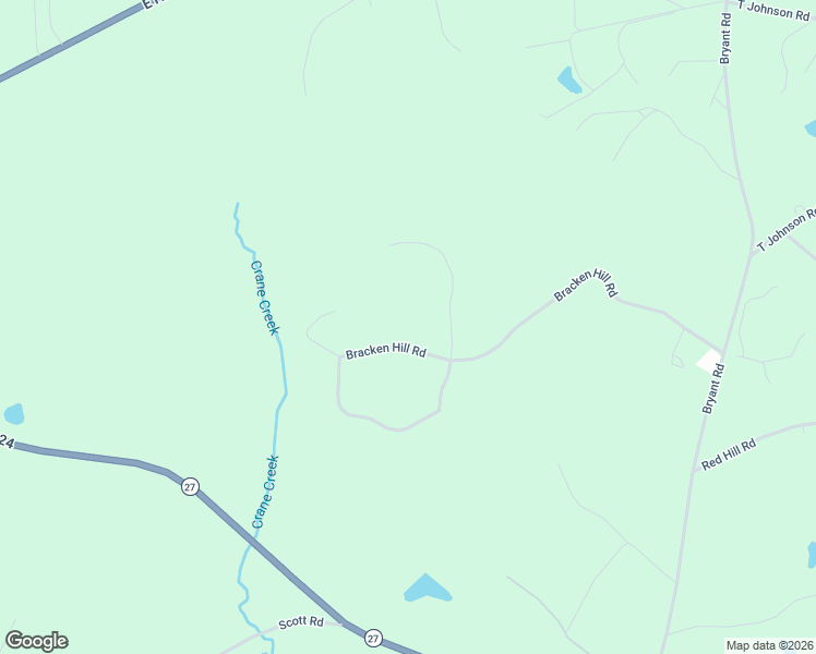 map of restaurants, bars, coffee shops, grocery stores, and more near 610 Bracken Hill Road in Cameron