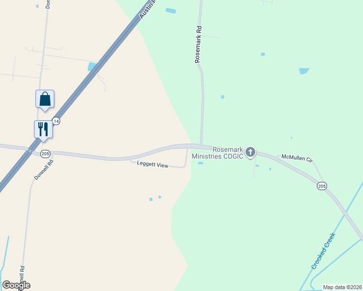 map of restaurants, bars, coffee shops, grocery stores, and more near 8644 Millington Arlington Road in Millington