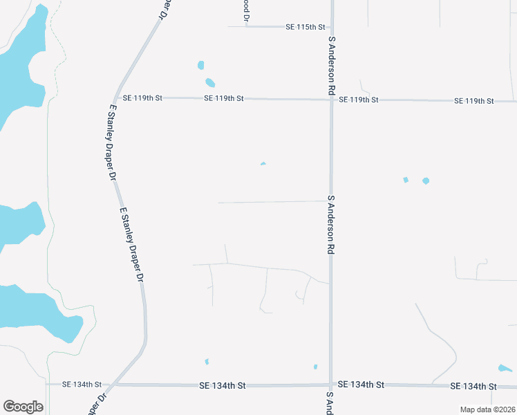 map of restaurants, bars, coffee shops, grocery stores, and more near 12501 South Anderson Road in Oklahoma City