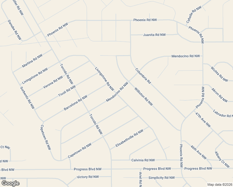 map of restaurants, bars, coffee shops, grocery stores, and more near Mendocino Road Northwest in Rio Rancho
