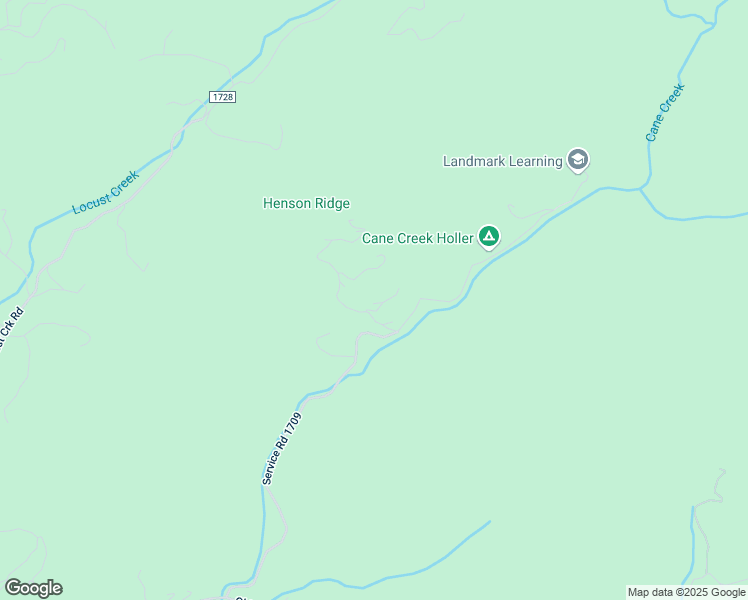 map of restaurants, bars, coffee shops, grocery stores, and more near 57 Morning Mist Lane in Sylva