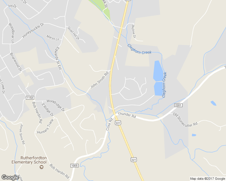 map of restaurants, bars, coffee shops, grocery stores, and more near 941 South Main Street in Rutherfordton